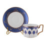 Зображення Чашка порцелянова з блюдцем Lefard "Синій візерунок-2" 220мл (925-006) ИМ Light-Deco 
