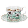 Зображення Чашка порцелянова з блюдцем Lefard "Квіти" 250мл (925-036) ИМ Light-Deco 