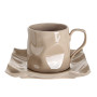 Зображення Чашка порцелянова з блюдцем Lefard "Нюд" 250мл (264-688) ИМ Light-Deco 