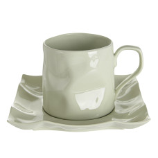 Чашка порцелянова з блюдцем Lefard "Бесік" 250мл (264-687)