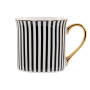 Зображення Чашка порцелянова Lefard "Чорно-біла смужка" 380 мл (922-047) ИМ Light-Deco 