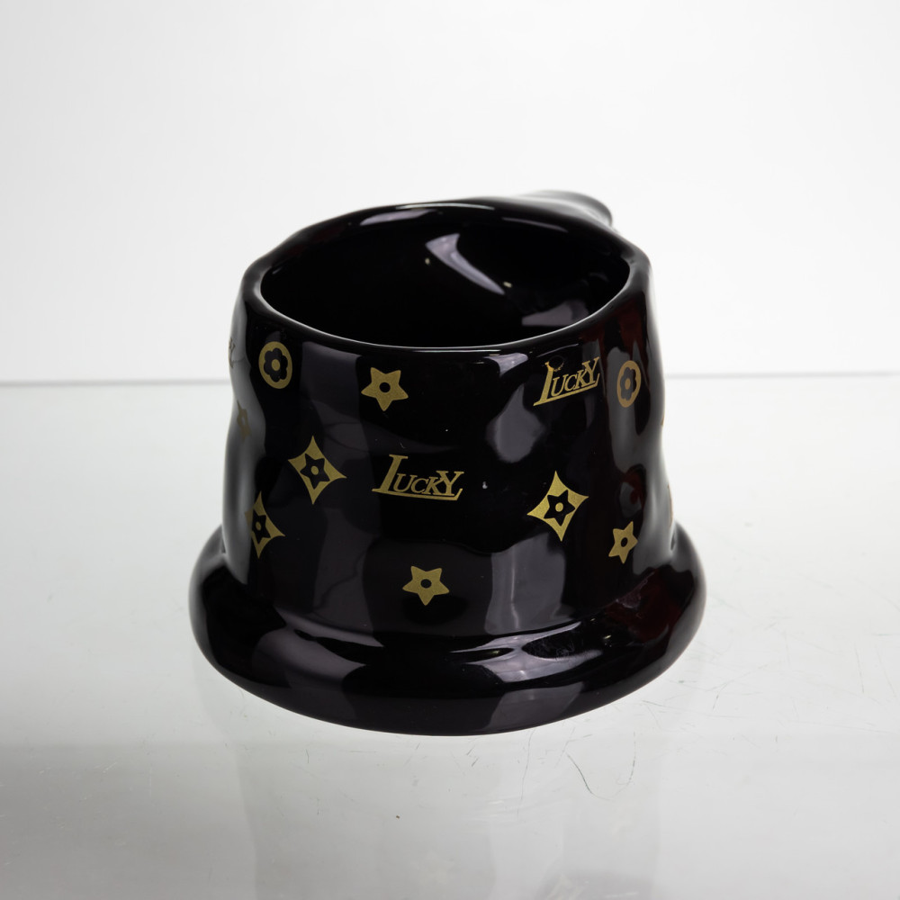 Зображення Чашка фарфорова Light House LG-30164 BK 500 мл чорна ИМ Light-Deco 2 