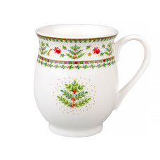 Чашка порцелянова Lefard "Merry christmas Вітка" 300 мл (943-149)