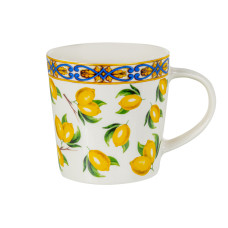 Чашка порцелянова Lefard "Сицилійський лимон" 450 мл (922-092)