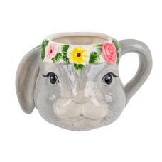 Чашка керамічна Lefard "flower bunny" 16х10х10см (940-272)