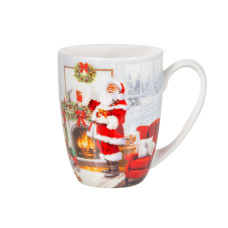 Чашка порцелянова Lefard "Новорічна колекція" 370мл (985-206)