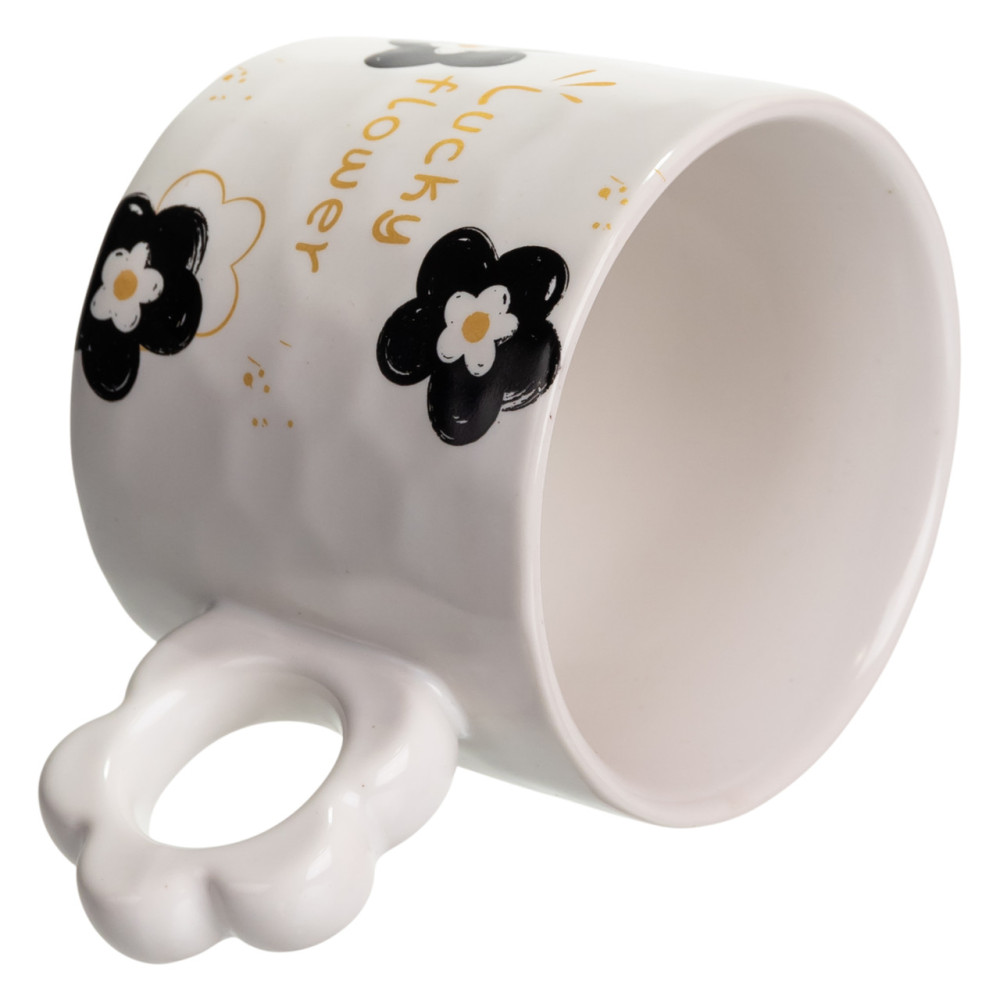 Зображення Чашка порцелянова Light House "Lucky Flower" LG-30171 WT 250 мл біла ИМ Light-Deco 2 