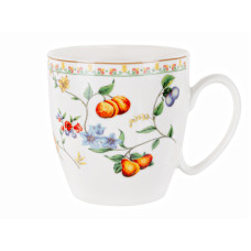 Чашка порцелянова Lefard "Фрукти та квіти" 220 мл (165-361)