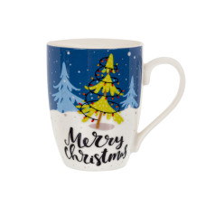 Чашка фарфоровая Lefard ""Merry Christmas " 350 мл (922-013)