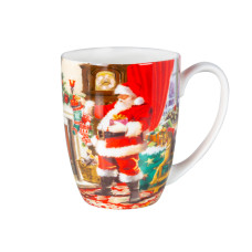 Чашка порцелянова Lefard "Новорічна колекція" 370мл (985-205)