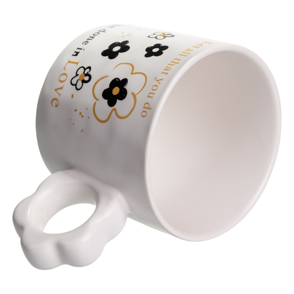 Зображення Чашка порцелянова Light House "Be done in Love" LG-30168 WT 250 мл біла ИМ Light-Deco 1 