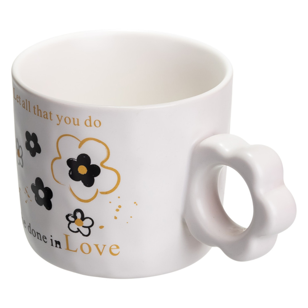 Зображення Чашка порцелянова Light House "Be done in Love" LG-30168 WT 250 мл біла ИМ Light-Deco 3 