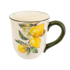Чашка керамічна Lefard "Лимон" 550мл (858-0062)