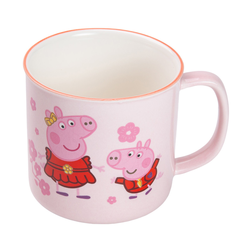 Зображення Чашка дитяча керамічна Light House 400 мл Peppa Pig (LG-20170) рожева ИМ Light-Deco 