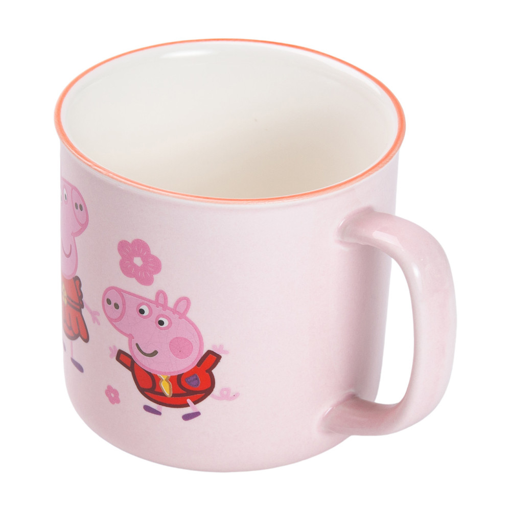 Зображення Чашка дитяча керамічна Light House 400 мл Peppa Pig (LG-20170) рожева ИМ Light-Deco 2 