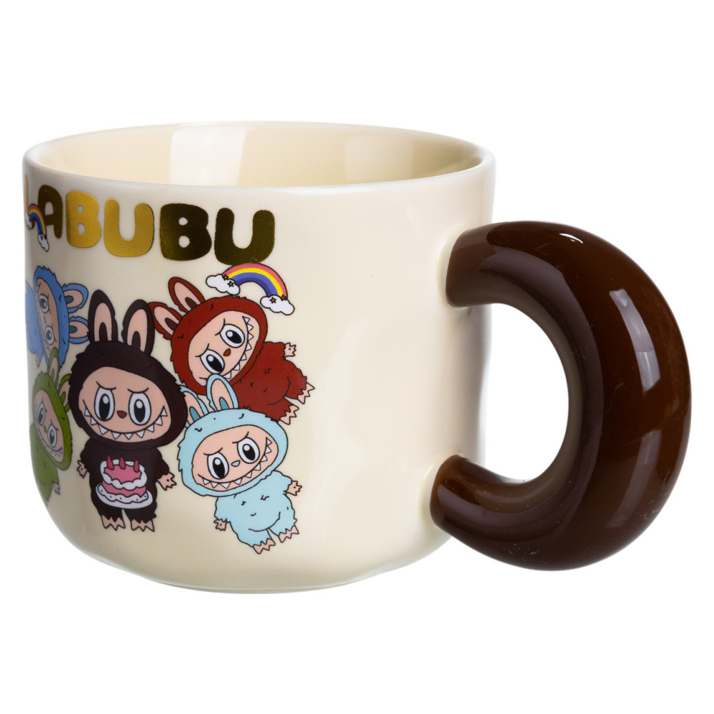 Зображення Чашка фарфорова Light House "Labubu" LG-30172-A BEG 400 мл бежева ИМ Light-Deco 2 