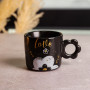 Зображення Чашка порцелянова Light House "Love" LG-30169 BK 250 мл чорна ИМ Light-Deco 1 