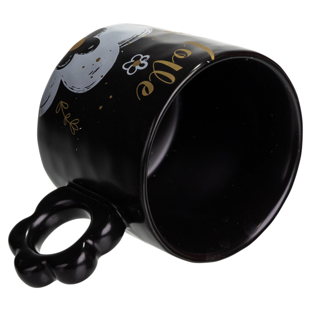 Зображення Чашка порцелянова Light House "Love" LG-30169 BK 250 мл чорна ИМ Light-Deco 3 