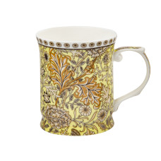 Чашка порцелянова Lefard "Морріс" 400 мл жовта (924-859)