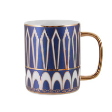 Чашка порцелянова Lefard "Синій візерунок" 330 мл (925-003)