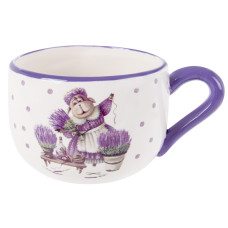 Чашка керамічна Lefard "Лавандові історії" 400мл (940-278)
