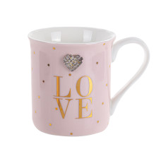 Чашка порцелянова Lefard "Кохання" 350 мл (985-100)