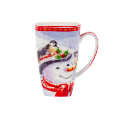 Чашка порцелянова Lefard "Різдвяна колекція" 600 мл (924-838)
