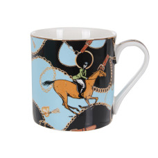 Чашка порцелянова Lefard "Вершник" 380 мл (925-027)