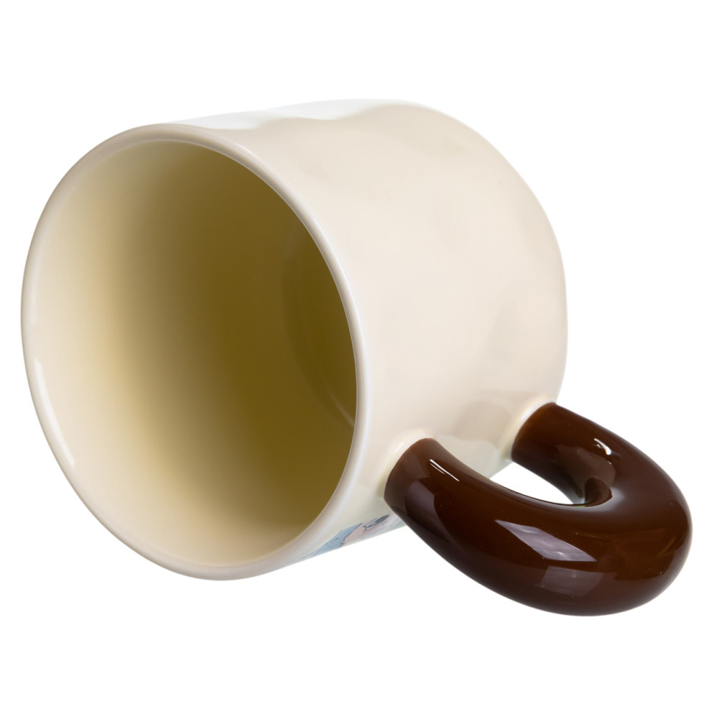 Зображення Чашка фарфорова Light House "Labubu" LG-30172-C BEG ​​400 мл бежева ИМ Light-Deco 1 