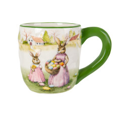 Чашка керамічна Lefard "Великодній кролик" 530 мл (948-032)