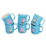 Изображение Набор Light House из 6 детских фарфоровых чашек Peppa Pig 150 мл синий (LG-20335) ИМ Light-Deco 1 