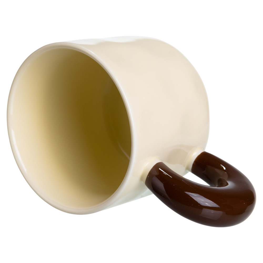 Зображення Чашка фарфорова Light House "Labubu" LG-30172-D BEG 400 мл бежева ИМ Light-Deco 1 