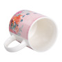 Зображення Чашка керамічна Light House з квітковим принтом 400 (мл) для чаю та кави (LG-20175) Рожева ИМ Light-Deco 1 