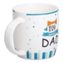 Зображення Чашка керамічна Light House 450 (мл) (LG-20152) з написом My best dad Біла ИМ Light-Deco 1 