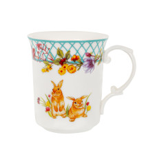 Чашка фарфоровая Lefard "Funny bunny" 500 мл (985-177)