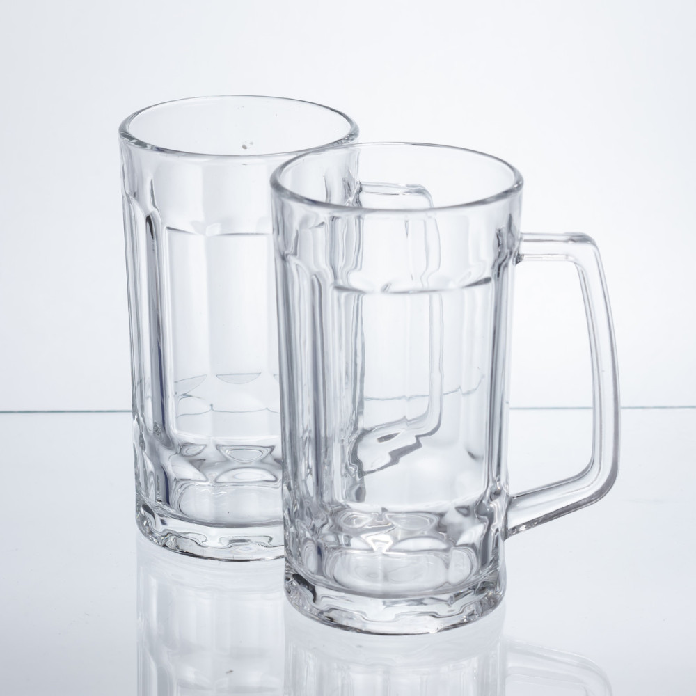 Изображение Набор кружек для пива Beer Stein стеклянных 2 штуки по 530 мл HP-17-60 ИМ Light-Deco 2 