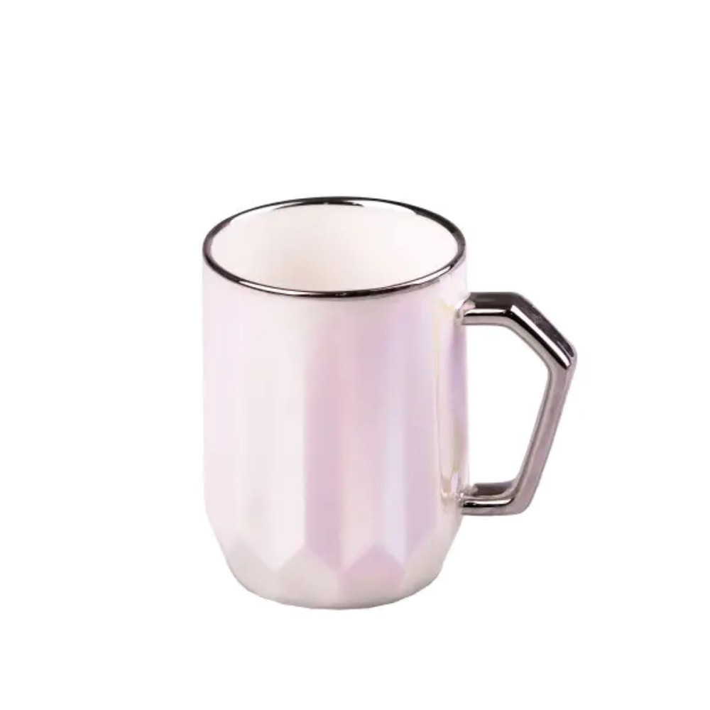 Изображение Чашка фарфоровая Glaze 450мл в зеркальной глазури чашки для кофе Желтый HPCYM0885Y ИМ Light-Deco 