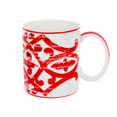 Чашка порцелянова Lefard "Сицилія Ред" 280 мл (924-769)