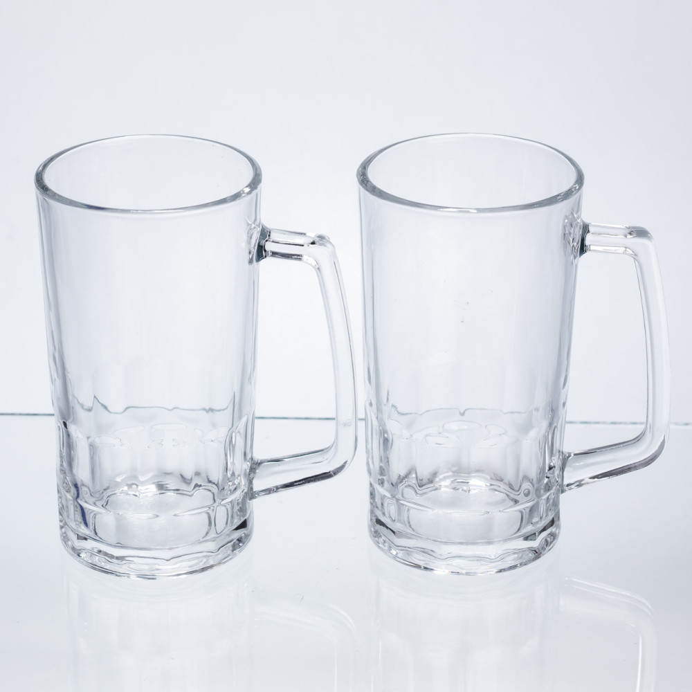 Изображение Набор кружек для пива Patterned Stein стеклянных 2 штуки по 530 мл HP-17-61 ИМ Light-Deco 2 