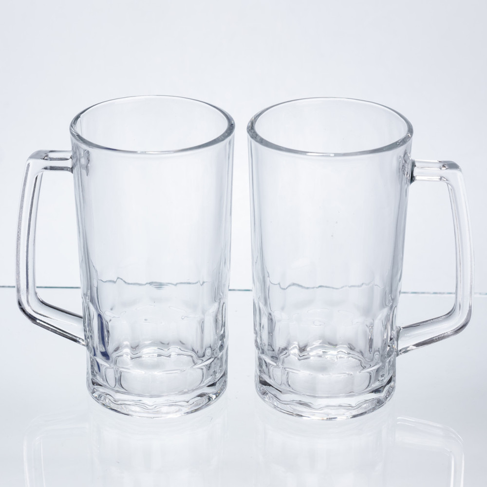 Изображение Набор кружек для пива Patterned Stein стеклянных 2 штуки по 530 мл HP-17-61 ИМ Light-Deco 