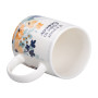 Зображення Чашка керамічна Light House з квітковим принтом 400 (мл) для чаю та кави (LG-20175) біла ИМ Light-Deco 2 