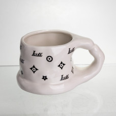 Чашка порцелянова Light House LG-30164 WT 500 мл біла