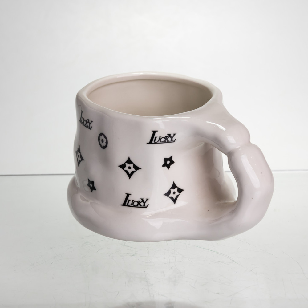 Зображення Чашка порцелянова Light House LG-30164 WT 500 мл біла ИМ Light-Deco 3 