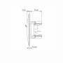 Зображення Розетка CAT3 одинарна телефонна чорний графіт VIDEX BINERA ИМ Light-Deco 5 