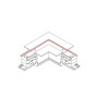 Изображение Соединитель Nowodvorski 8684 Ctls Recessed Power L Connector , Left IP20 Wh ИМ Light-Deco 1 