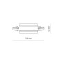 Изображение Соединитель Nowodvorski 8686 Ctls Recessed Power Straight Connector IP20 Wh ИМ Light-Deco 3 
