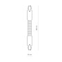 Изображение Соединитель Nowodvorski 8698 Ctls Power Flex Connector Wh ИМ Light-Deco 2 