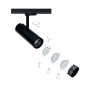 Изображение Трековый светильник Nowodvorski 8758 Ctls Milo LED 25W 4000K 1900Lm IP20 Bl ИМ Light-Deco 1 