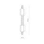 Изображение Соединитель Nowodvorski 8677 Ctls Recessed Power Flex Connector IP20 Bl ИМ Light-Deco 1 