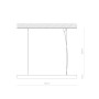 Изображение Линейный светильник Nowodvorski 10214 Cl Office Pro LED 40W 4000К 4710Lm IP20 Bl ИМ Light-Deco 2 